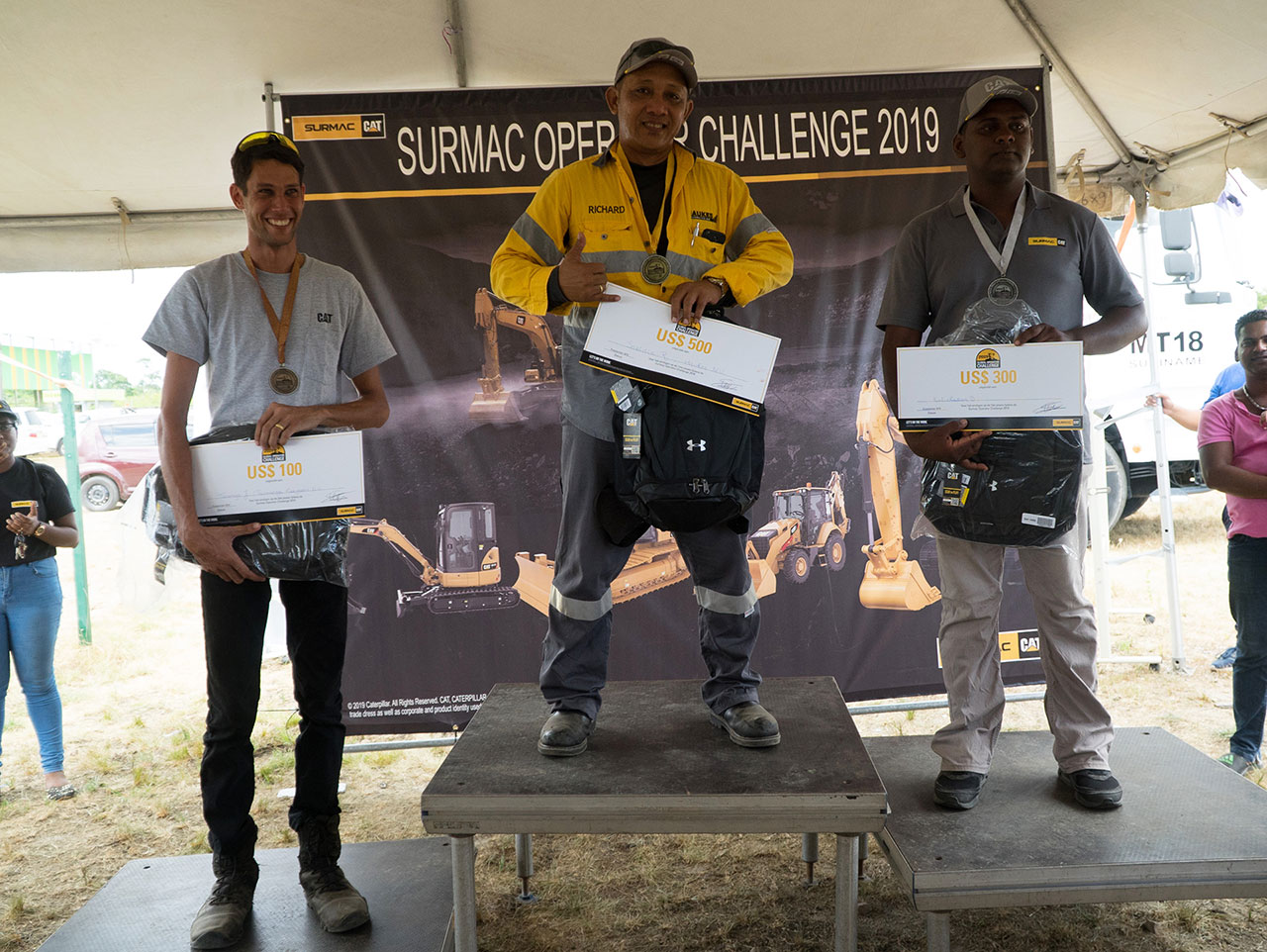 Richard Saridin uitgeroepen tot  beste Operator van Suriname