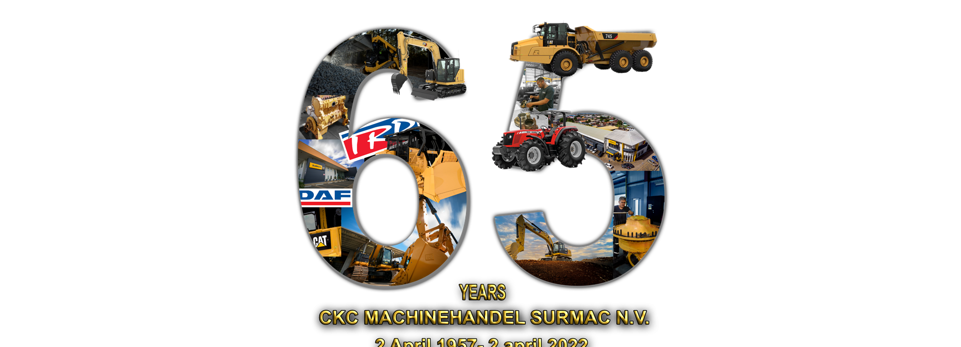 65 Year Anniversary  CKC Machinehandel Surmac N.V